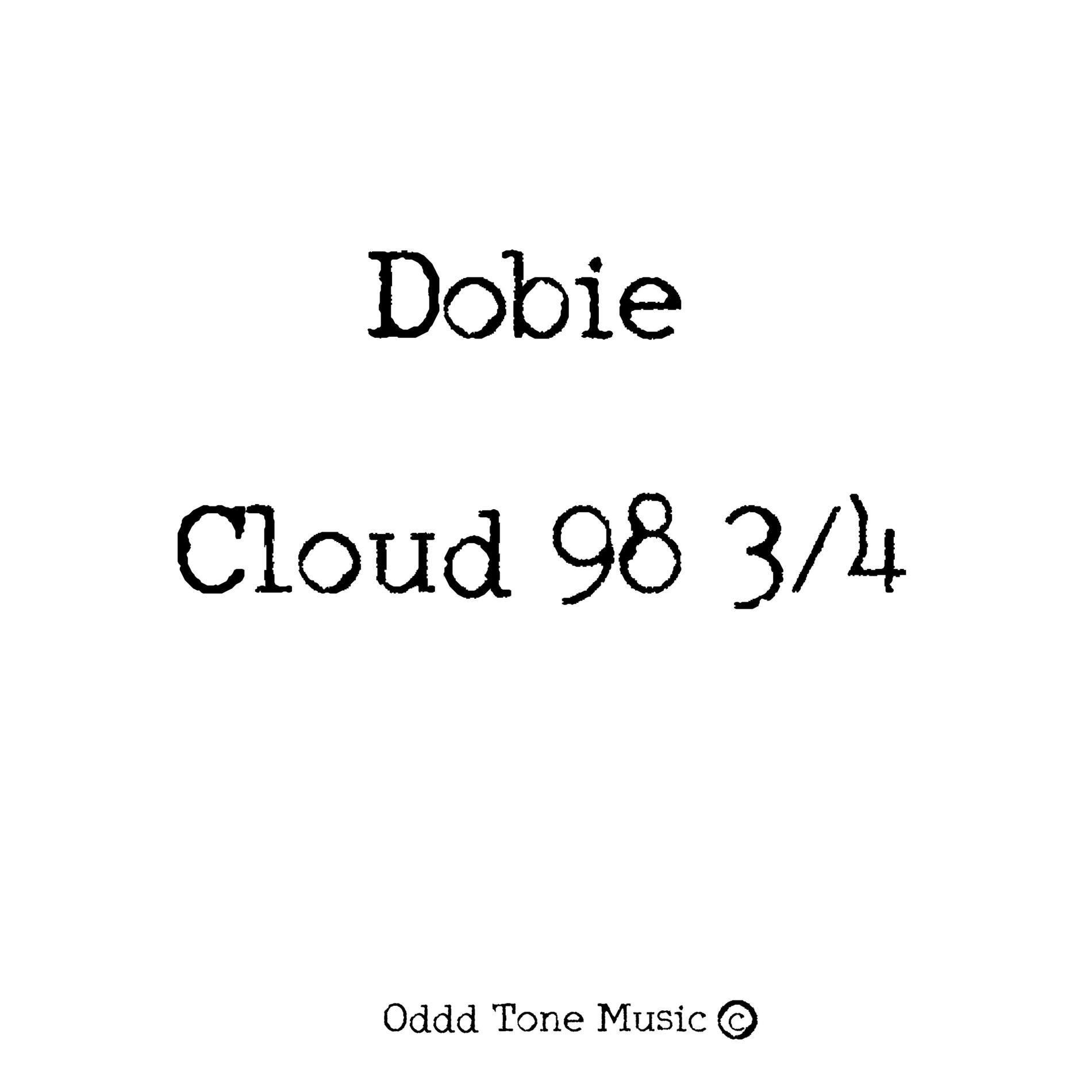Album cover of Cloud 98 3/4