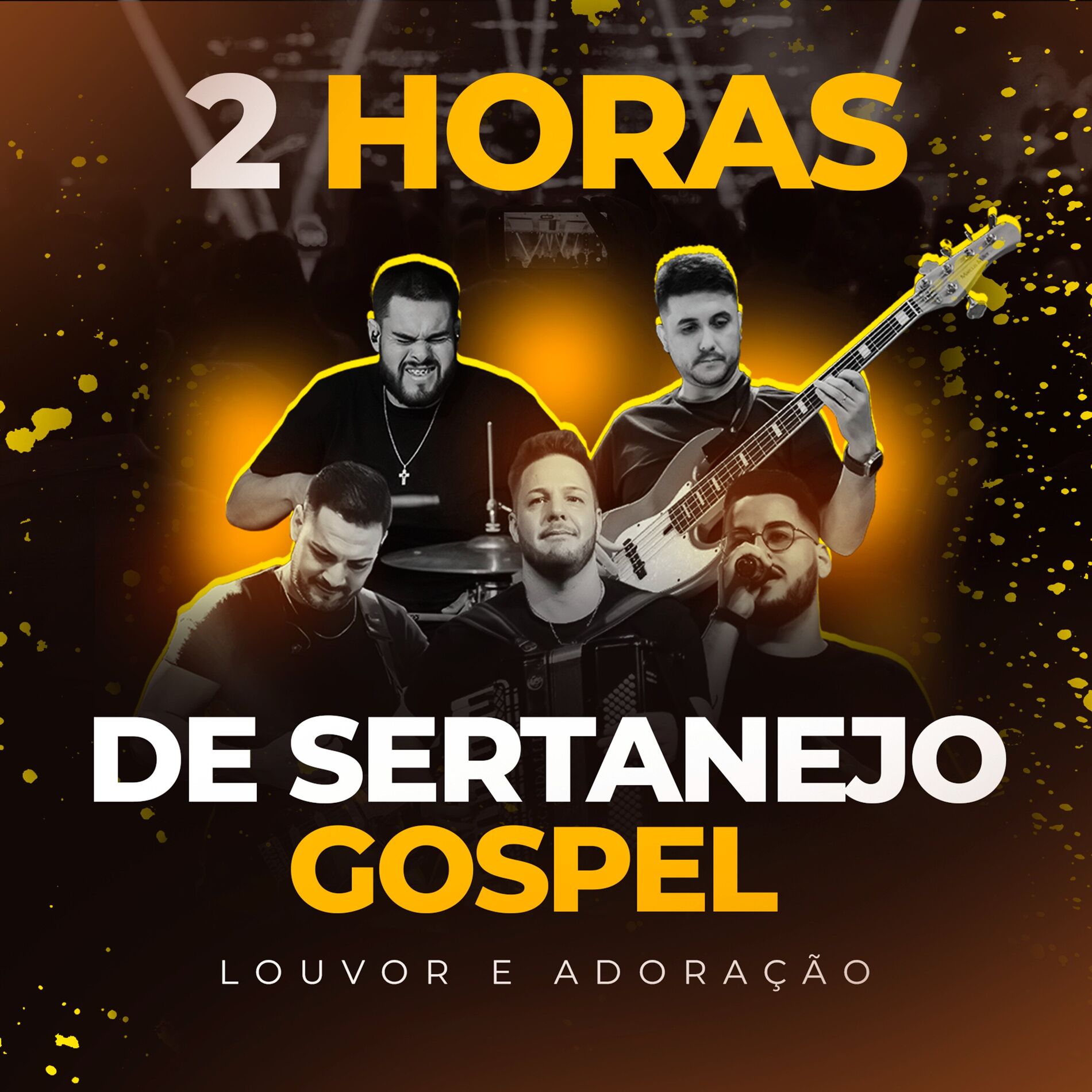 Album cover of 2 Horas de Sertanejo Gospel - Louvor e Adoração