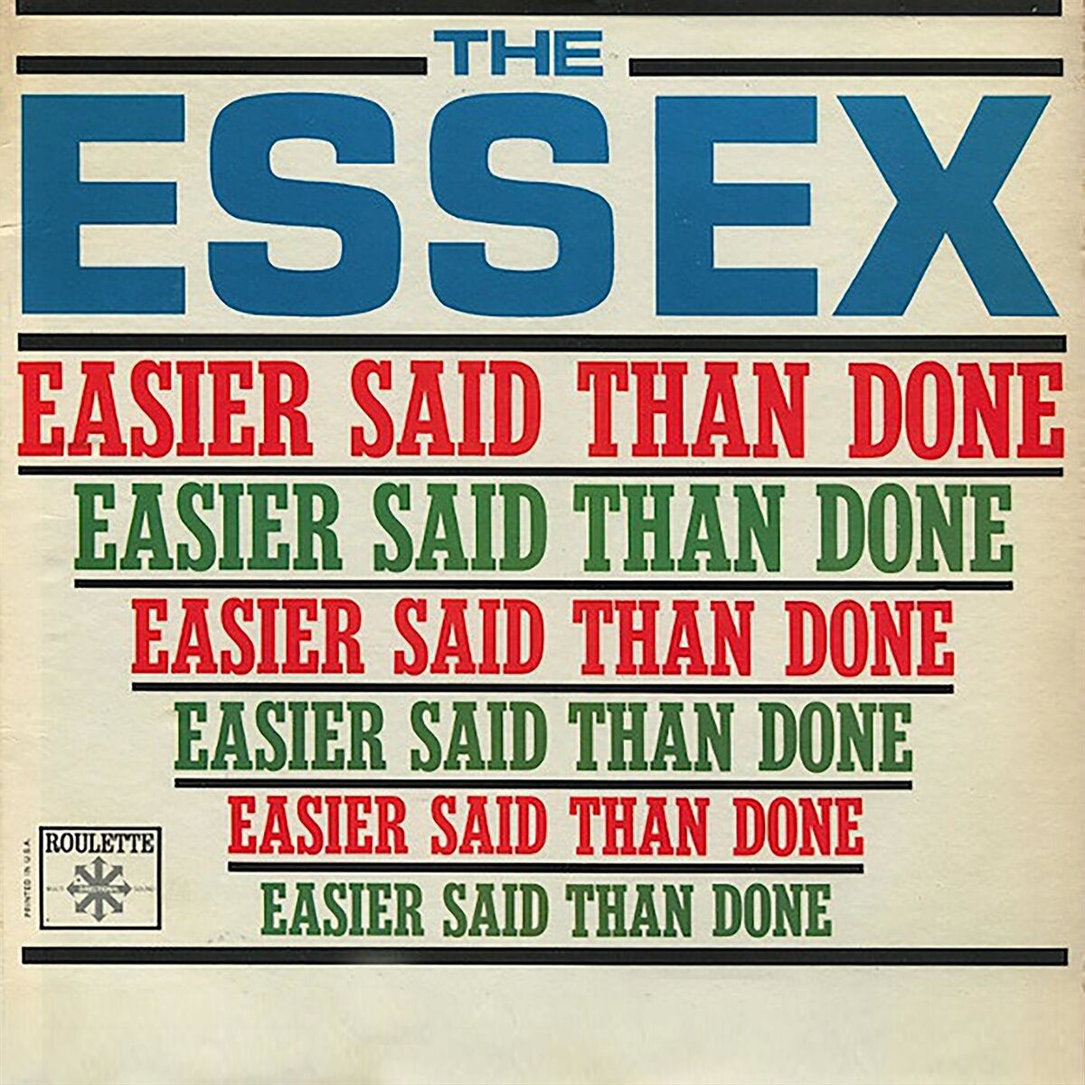 Album cover of Easier Said Than Done