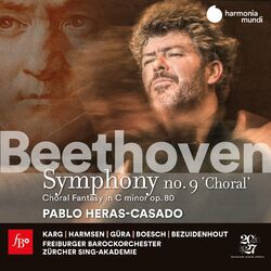 Cover of Beethoven: Symphony No. 9 & Choral Fantasy