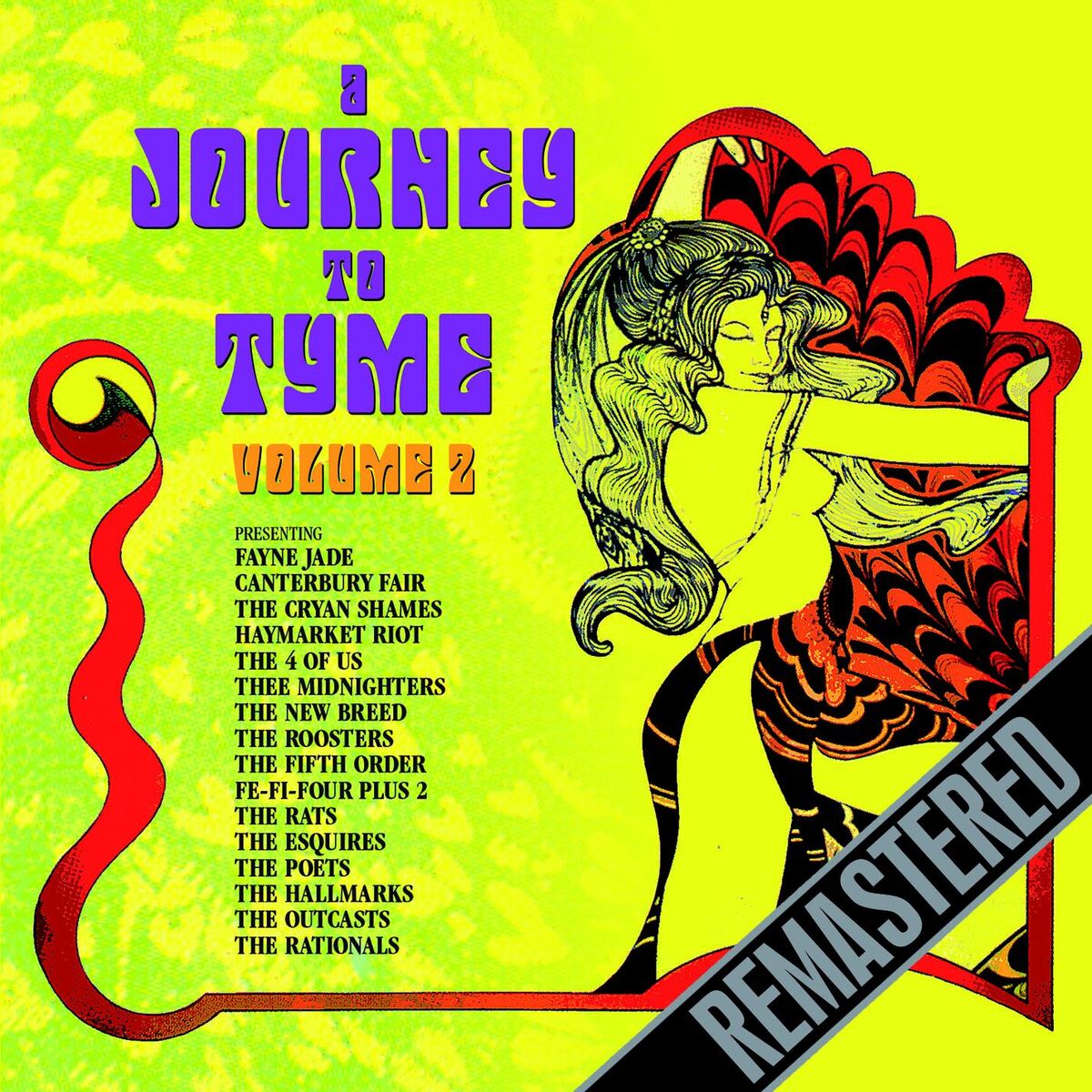 Album cover of A Journey To Tyme - Volume 2 - Remastered. 1960's Garage tracks from the USA & Canada
