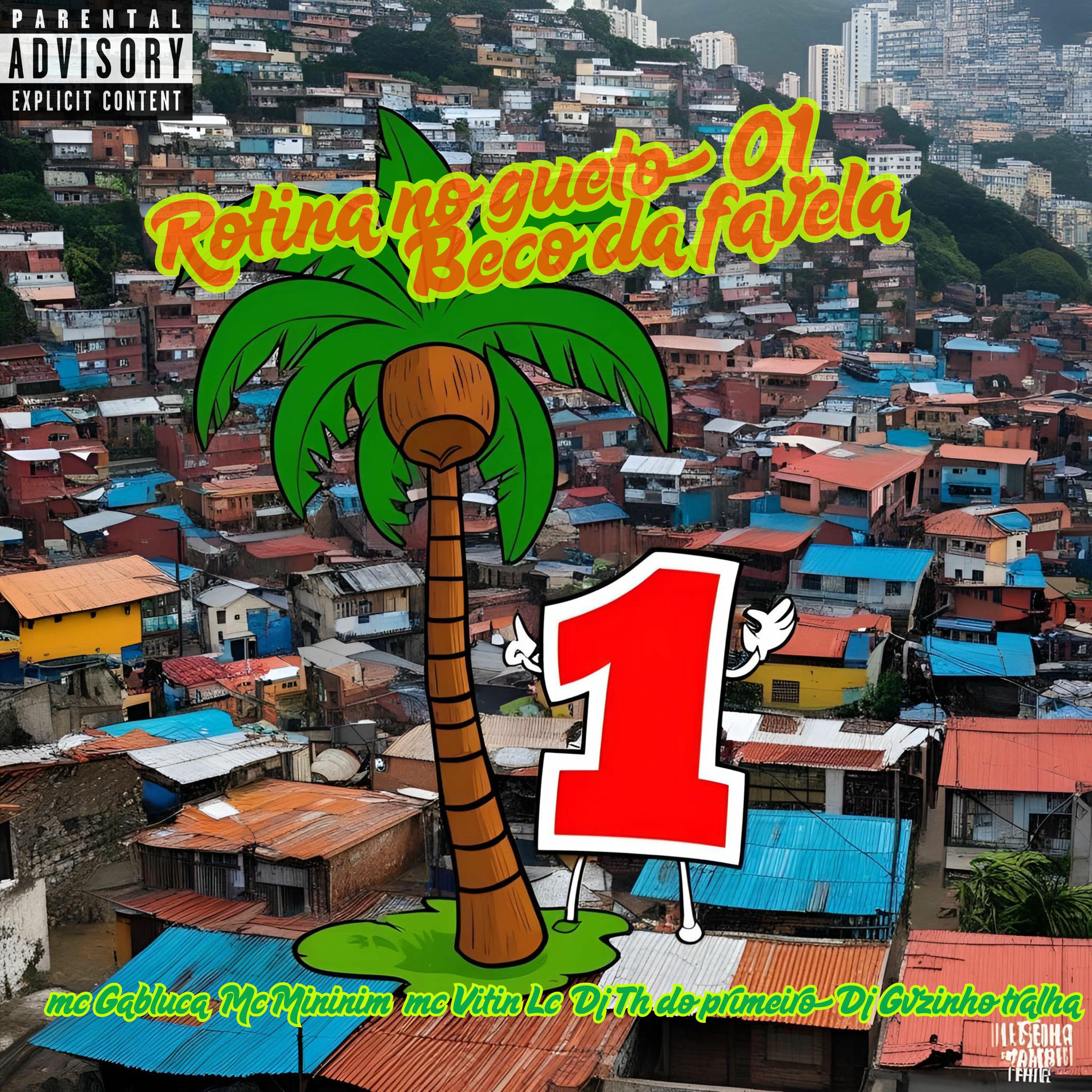 Album cover of ROTINA NO GUETO 01: BECO DA FAVELA