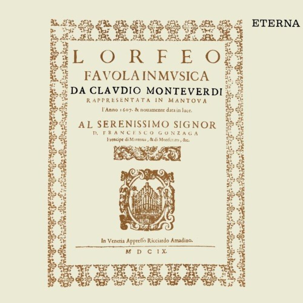 Picture of Monteverdi: L'Orfeo