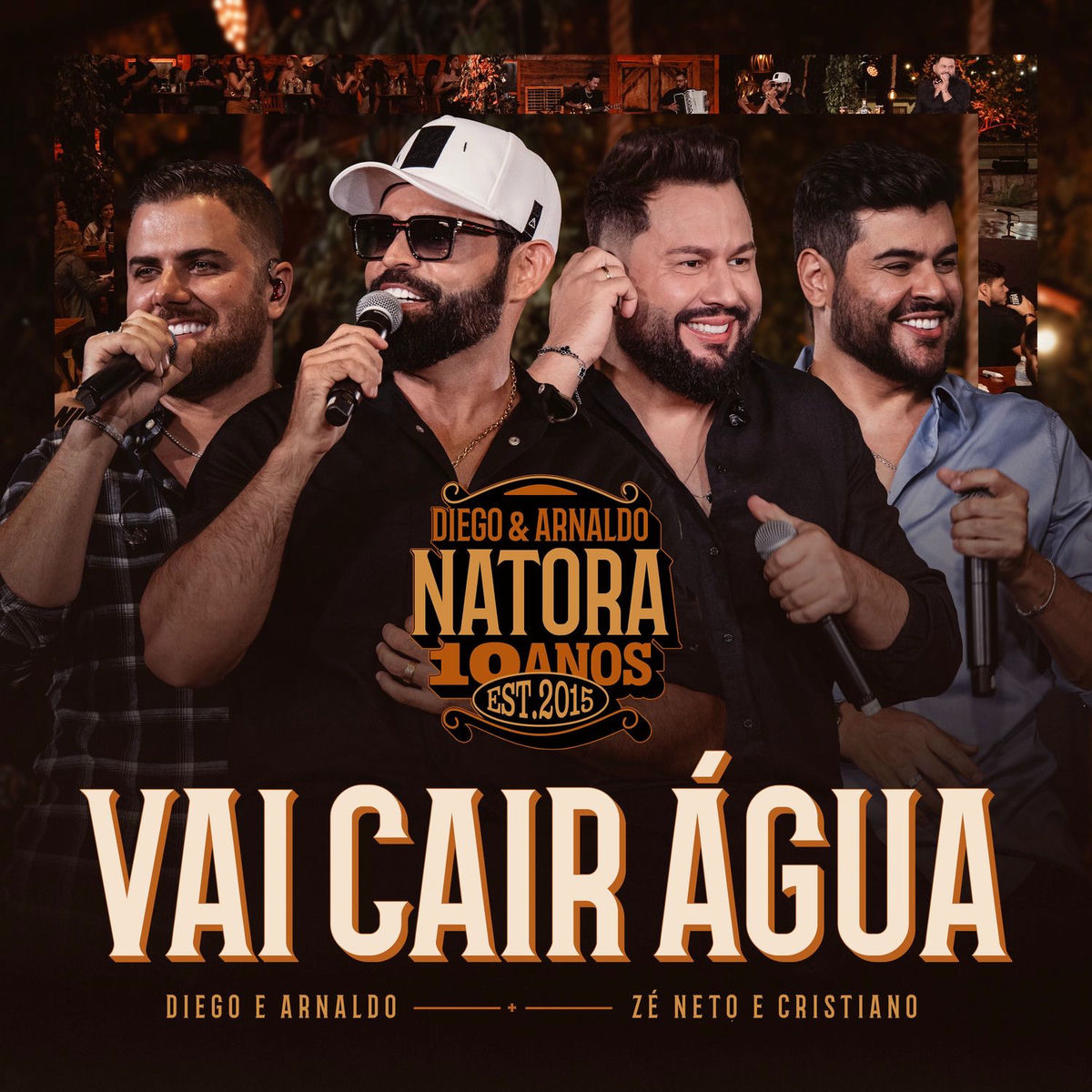 Album cover of Vai Cair Água (Ao Vivo)
