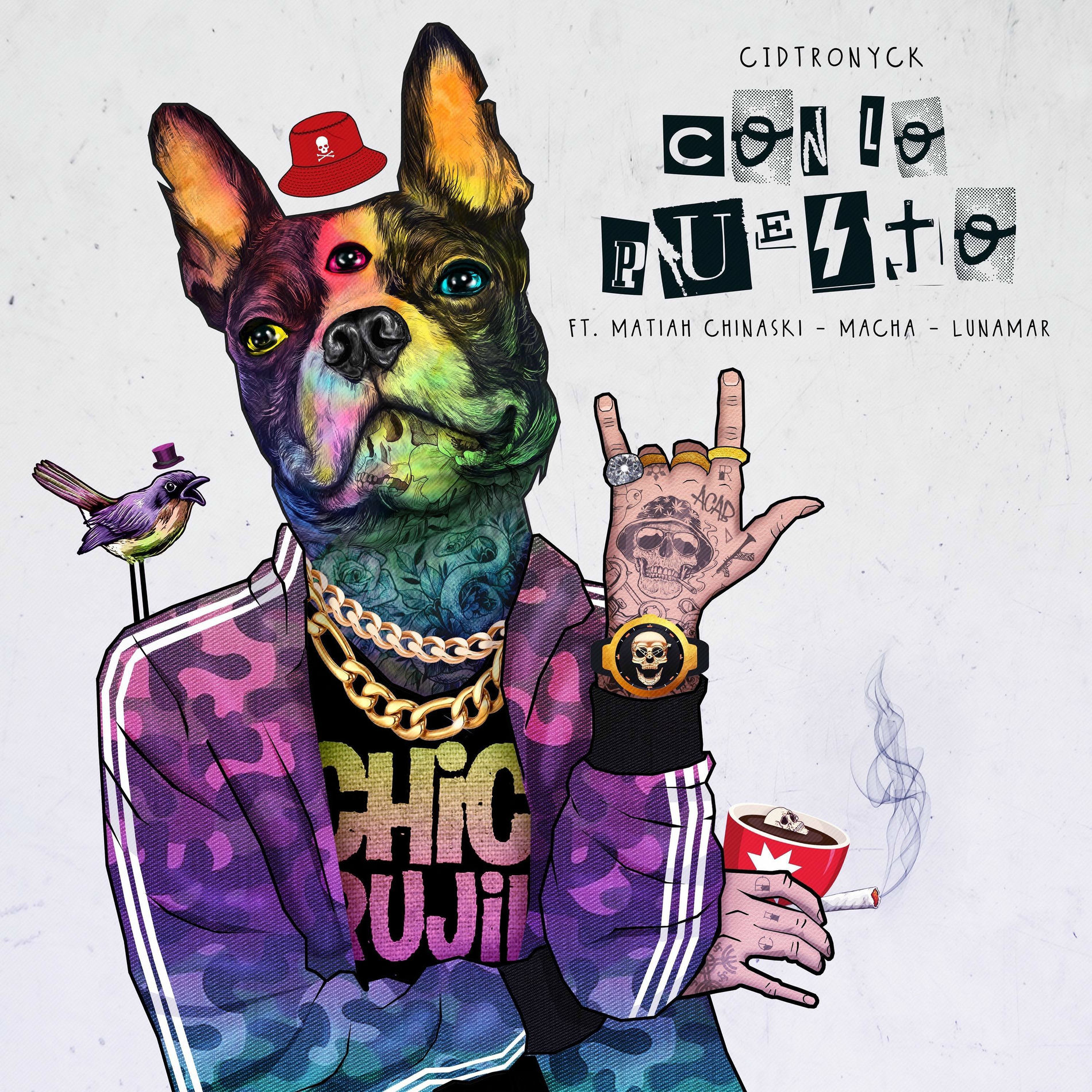 Album cover of Con Lo Puesto