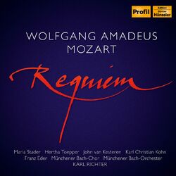 Cover of Mozart: Requiem in D Minor, K. 626 (Completed J. Eybler & F. Süssmayr)