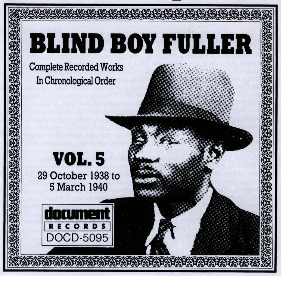 Picture of Blind Boy Fuller Vol. 5 1938 - 1940