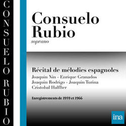 Cover of Récital de mélodies espagnoles