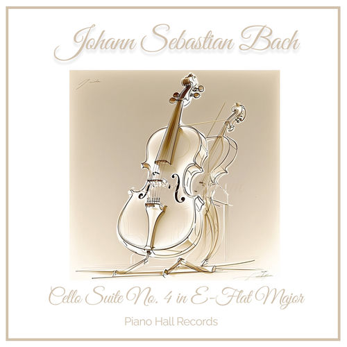 Johann Sebastian Bach - Cello Suite No. 4 in E-Flat Major 음반 표지