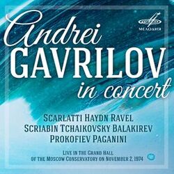 Cover of Andrei Gavrilov in Concert (Live)