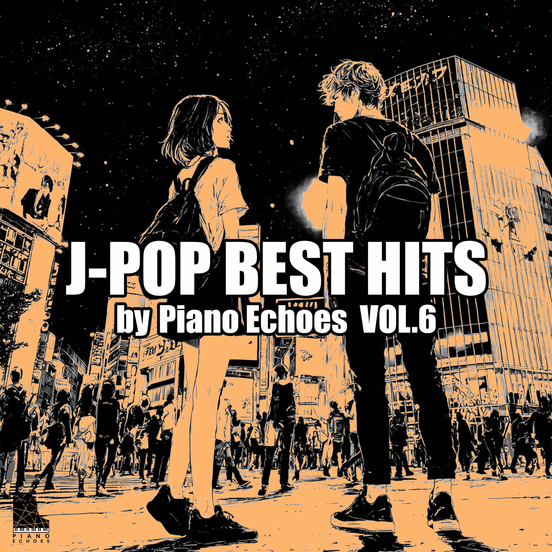 Album cover of J-POP BEST HITS by Piano Echoes Vol.6