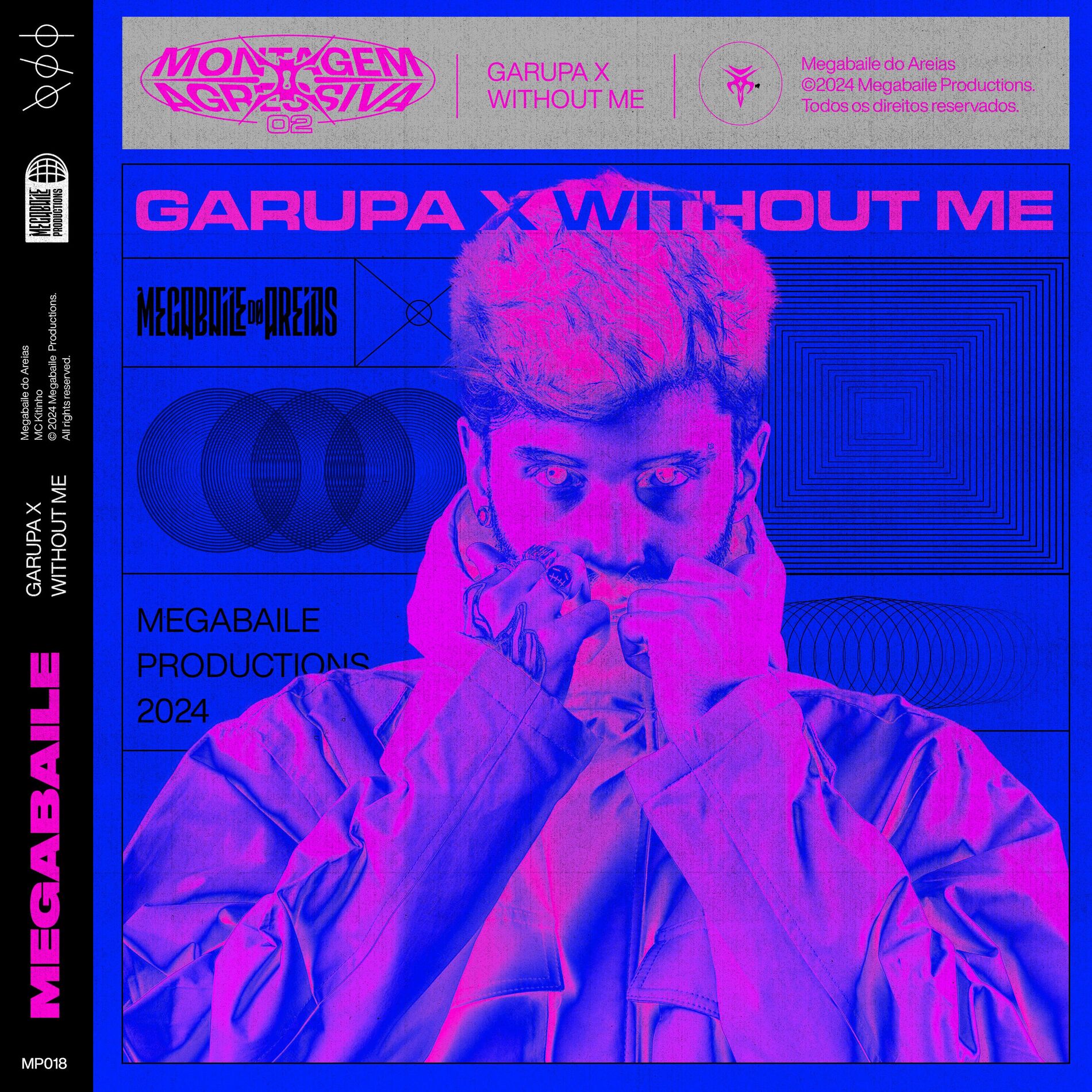 Album cover of MONTAGEM AGRESSIVA 02: GARUPA X WITHOUT ME