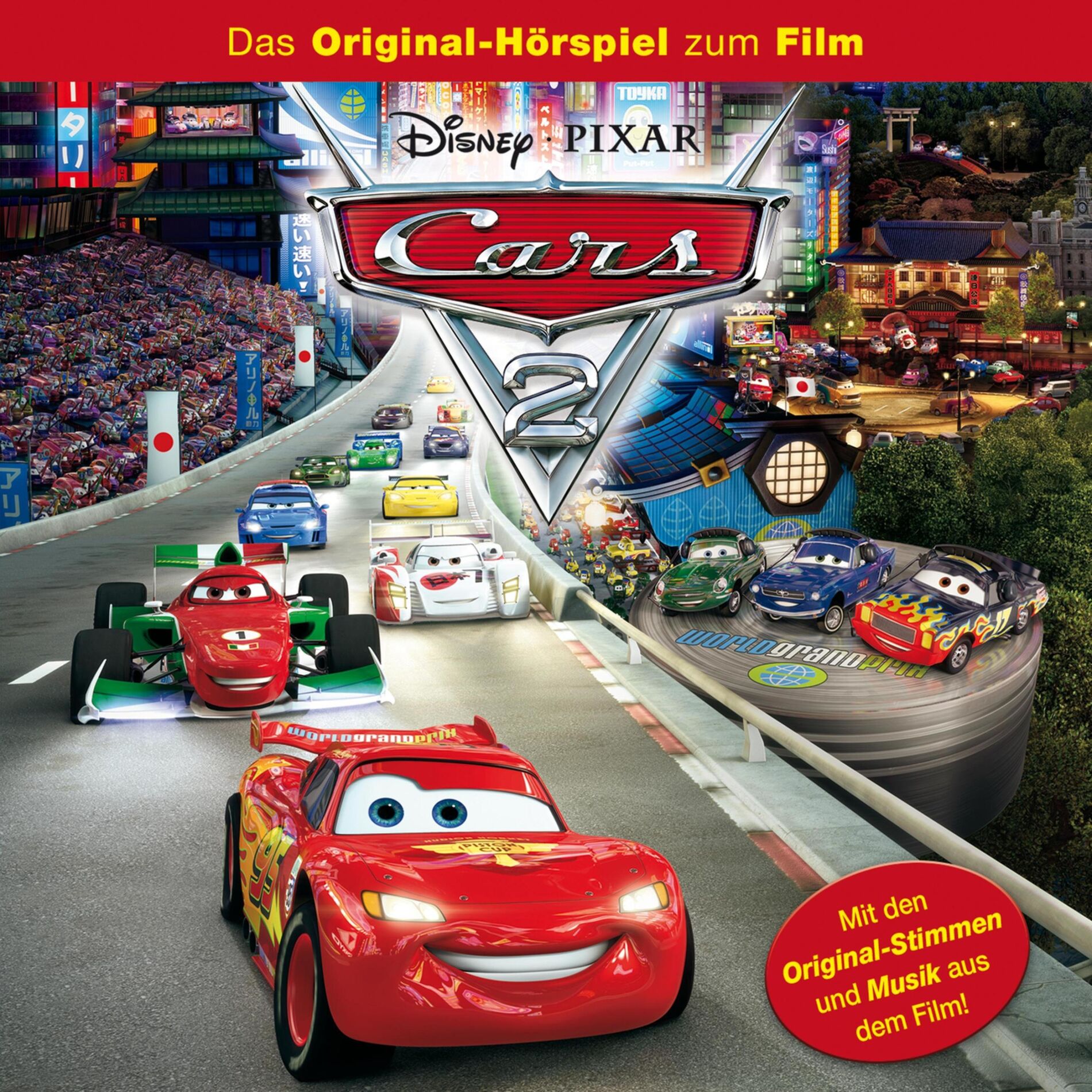 Album cover of Cars 2 (Hörspiel zum Disney/Pixar Film)