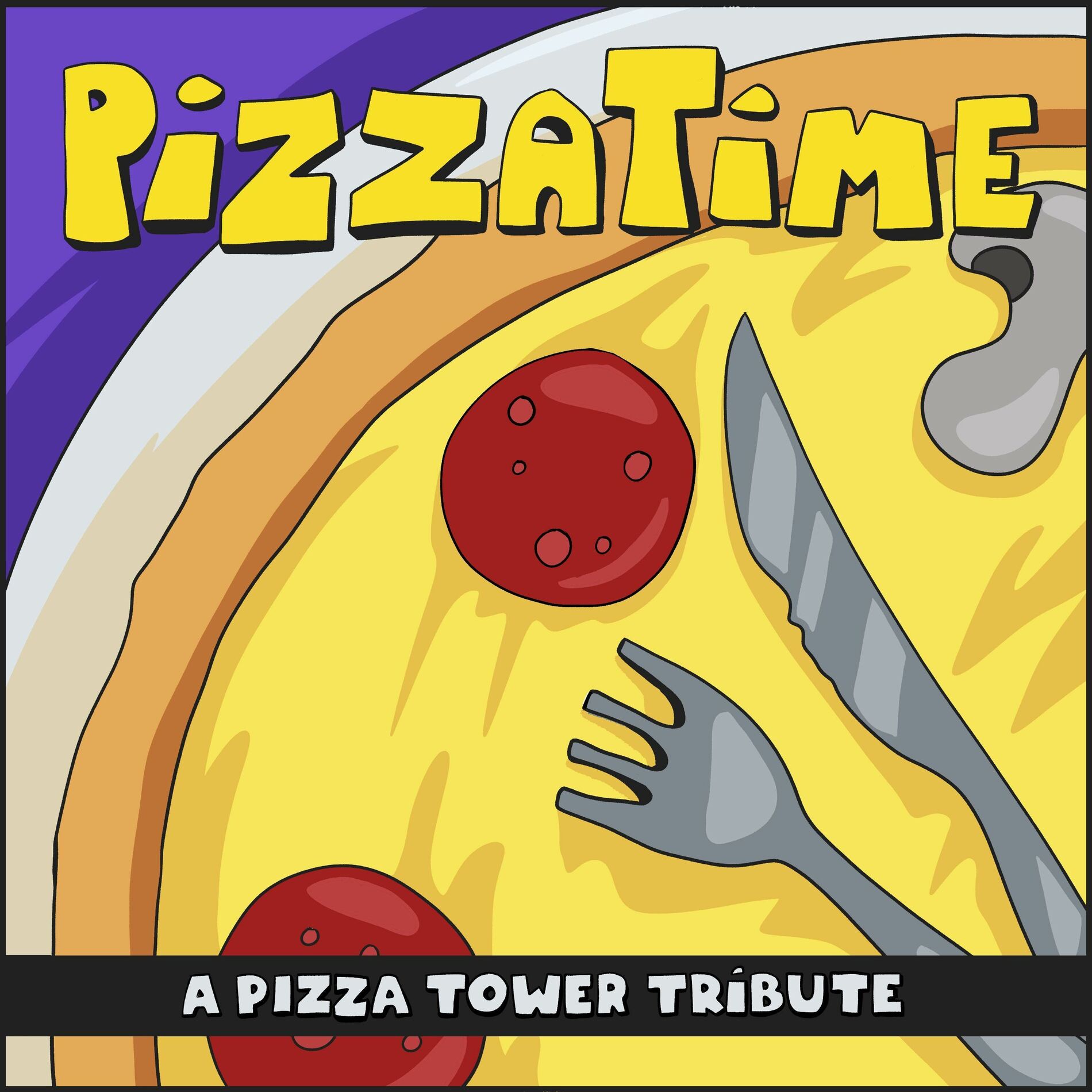 Album cover of Pizza Time: A Pizza Tower Tribute