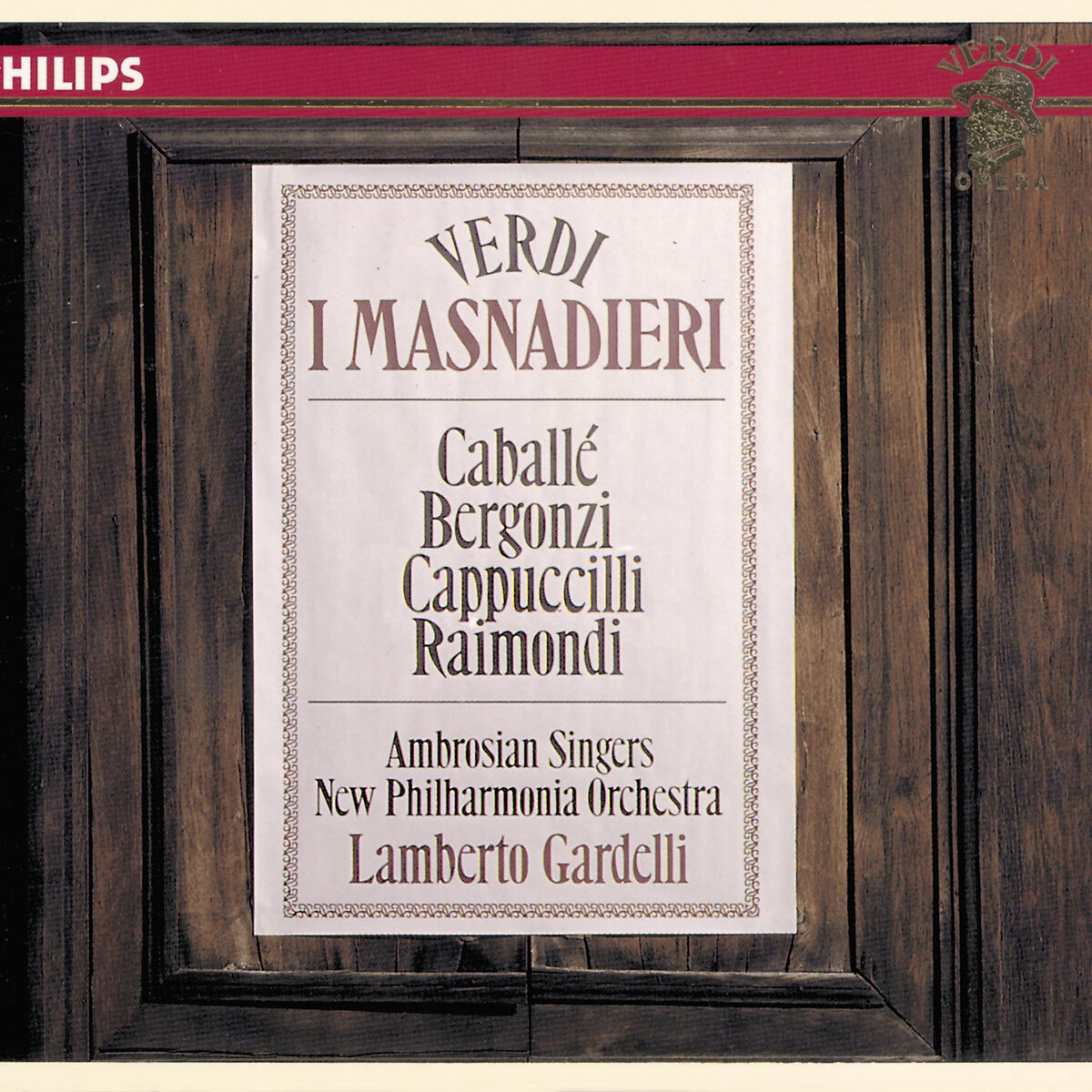 Album cover of Verdi: I Masnadieri