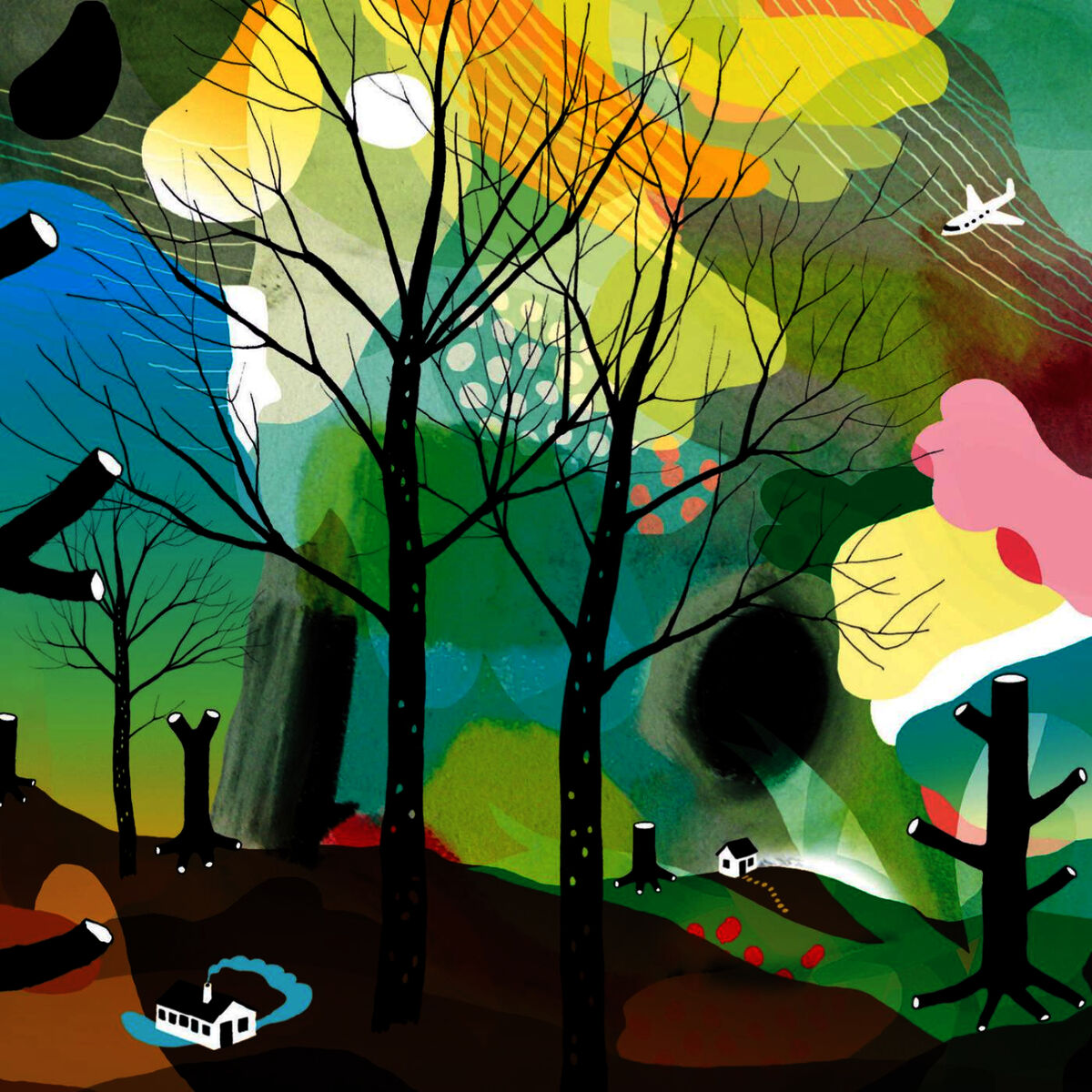 Album cover of Under Giant Trees