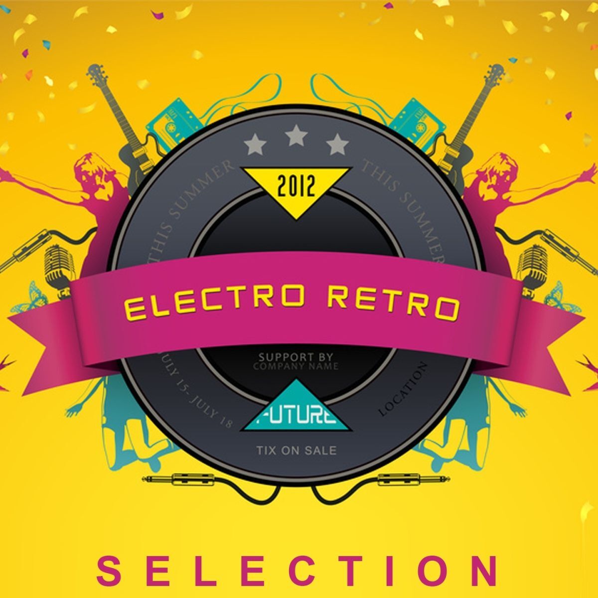 Album cover of Electro Retro 2012