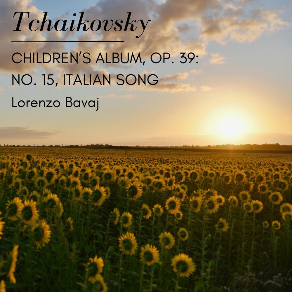 Picture of Tchaikovsky: Children's Album, Op. 39: No. 15, Italian Song