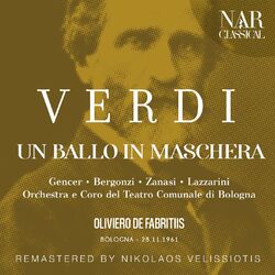 Cover of VERDI: UN BALLO IN MASCHERA