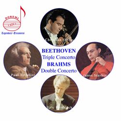 Cover of Christian Ferras, Vol. 2: Beethoven Triple & Brahms Double Concertos (Live)
