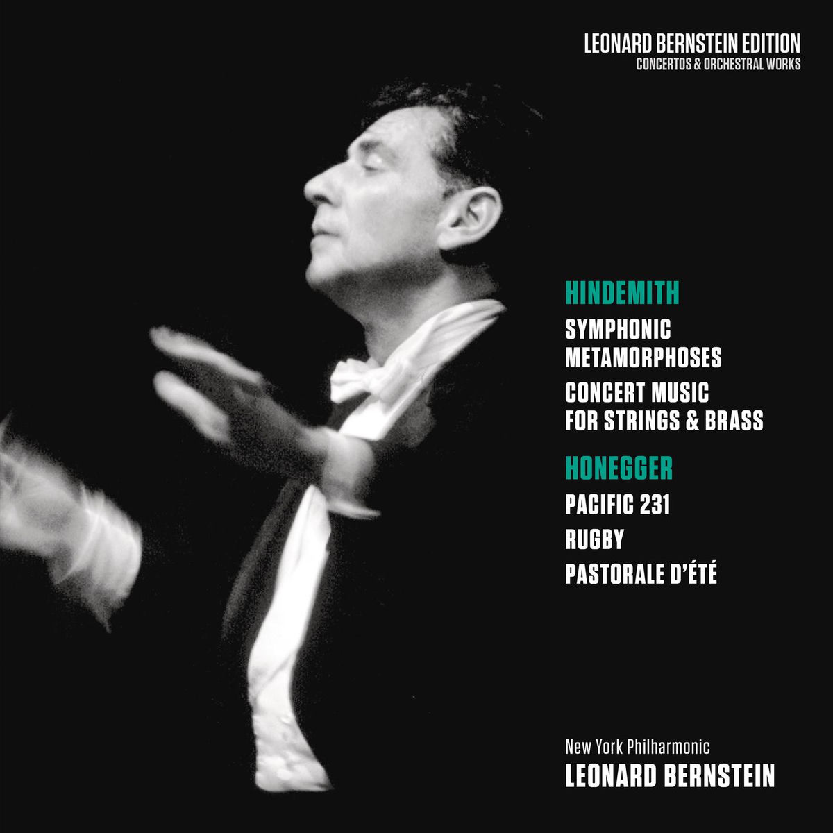 Album cover of Hindemith: Symphonic Metamorphoses & Concert Music, Op. 50 - Honegger: Pacific 231 & Rugby & Pastorale d'été