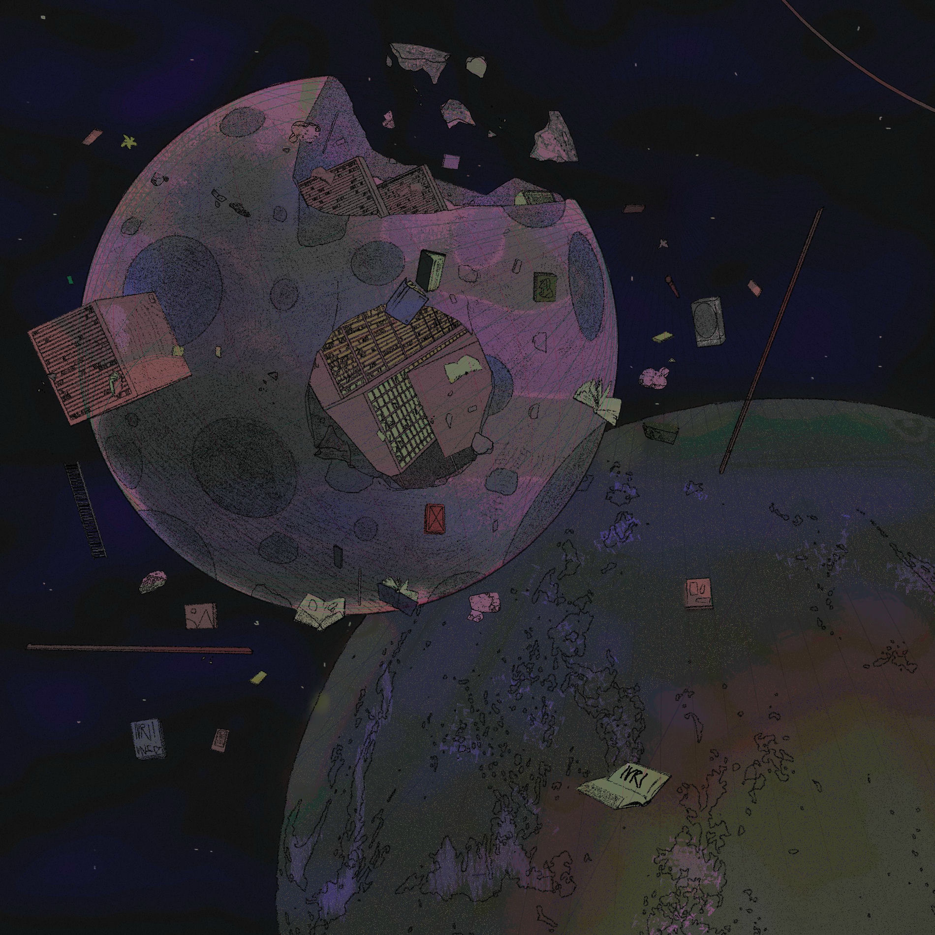 Album cover of hole in the moon