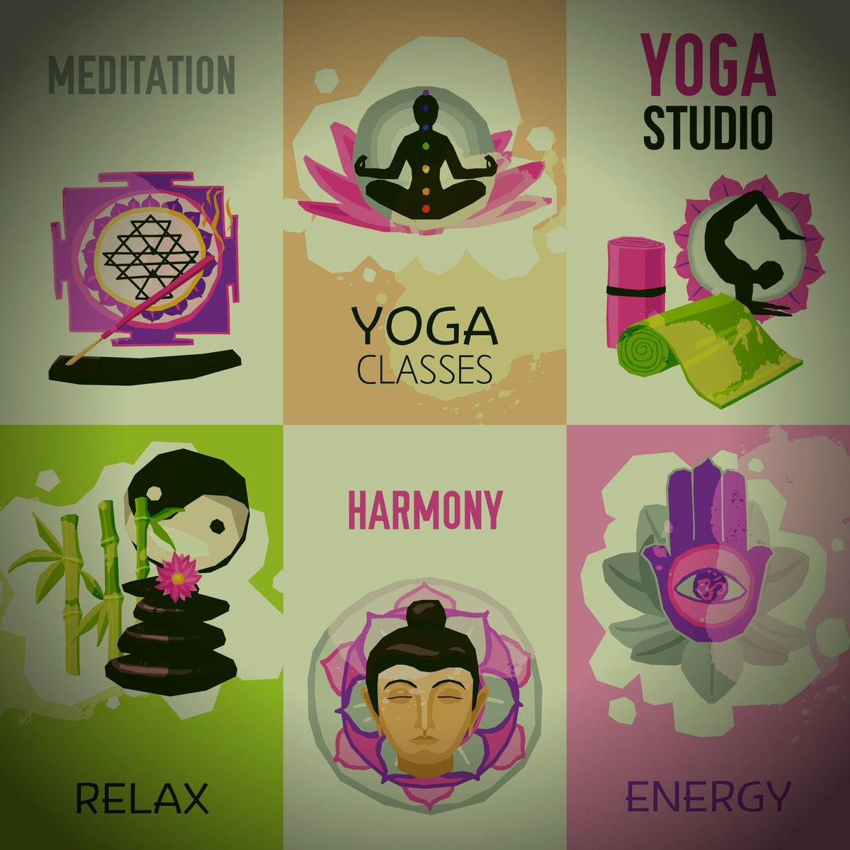 Album cover of Meditation, Relax, Yoga Classes, Harmony, Yoga Studio, Energy
