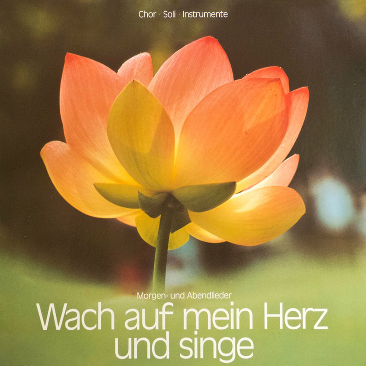 Album cover of Wach auf, mein Herz, und singe