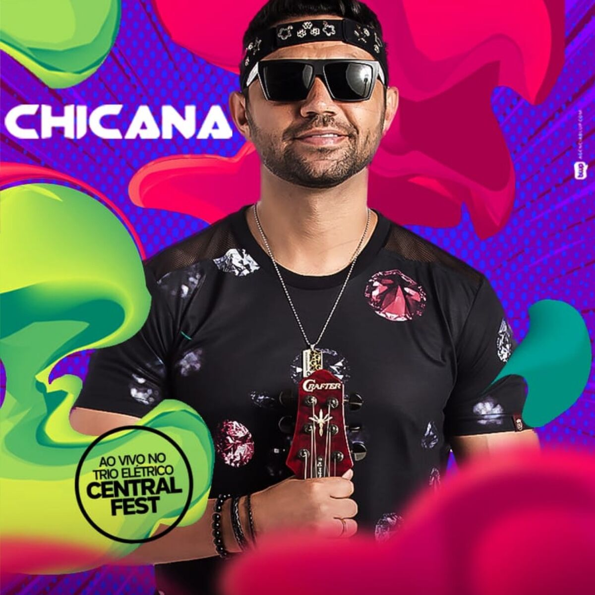 Album cover of Ao Vivo no Trio Elétrico Central Fest