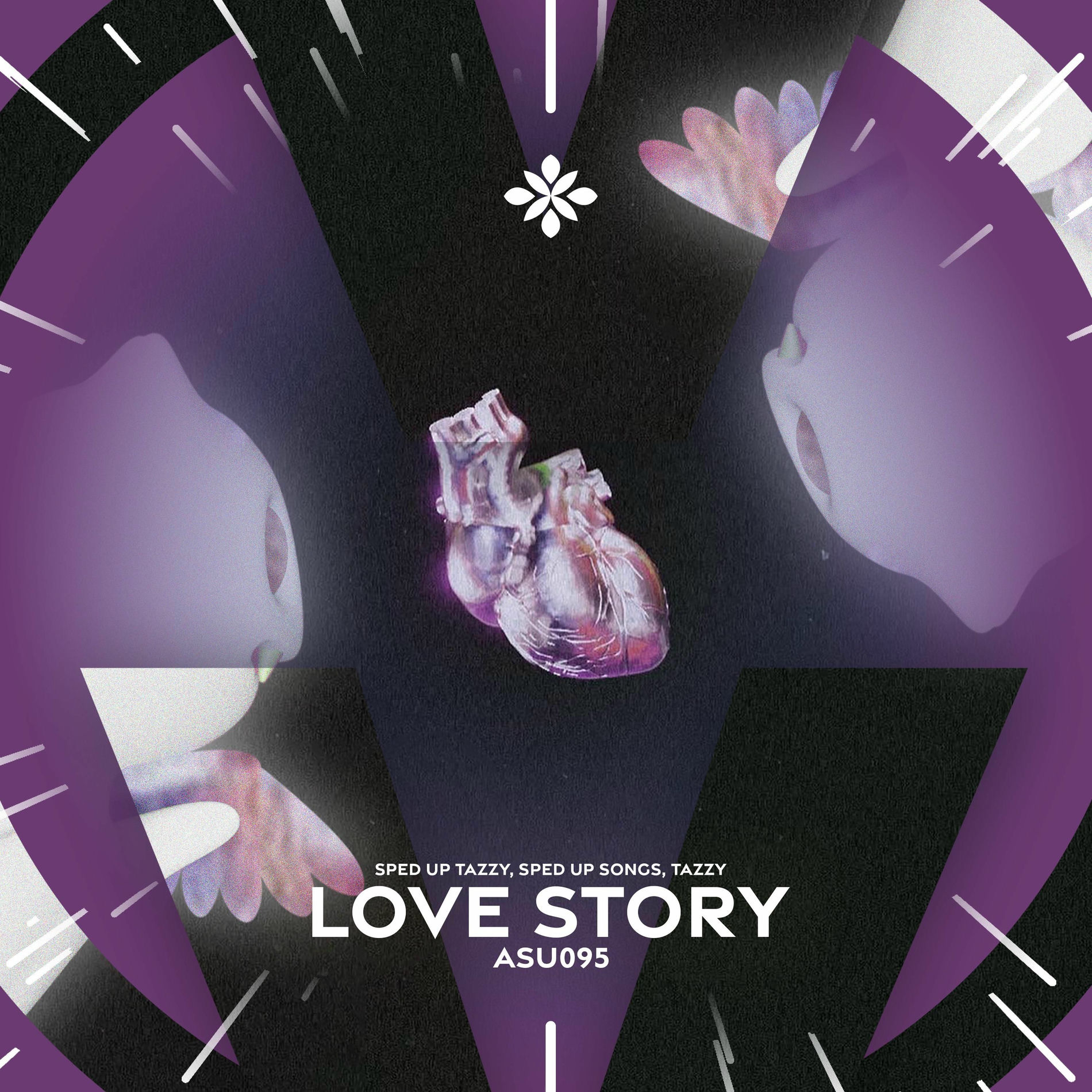 Album cover of love story (sped up + reverb)