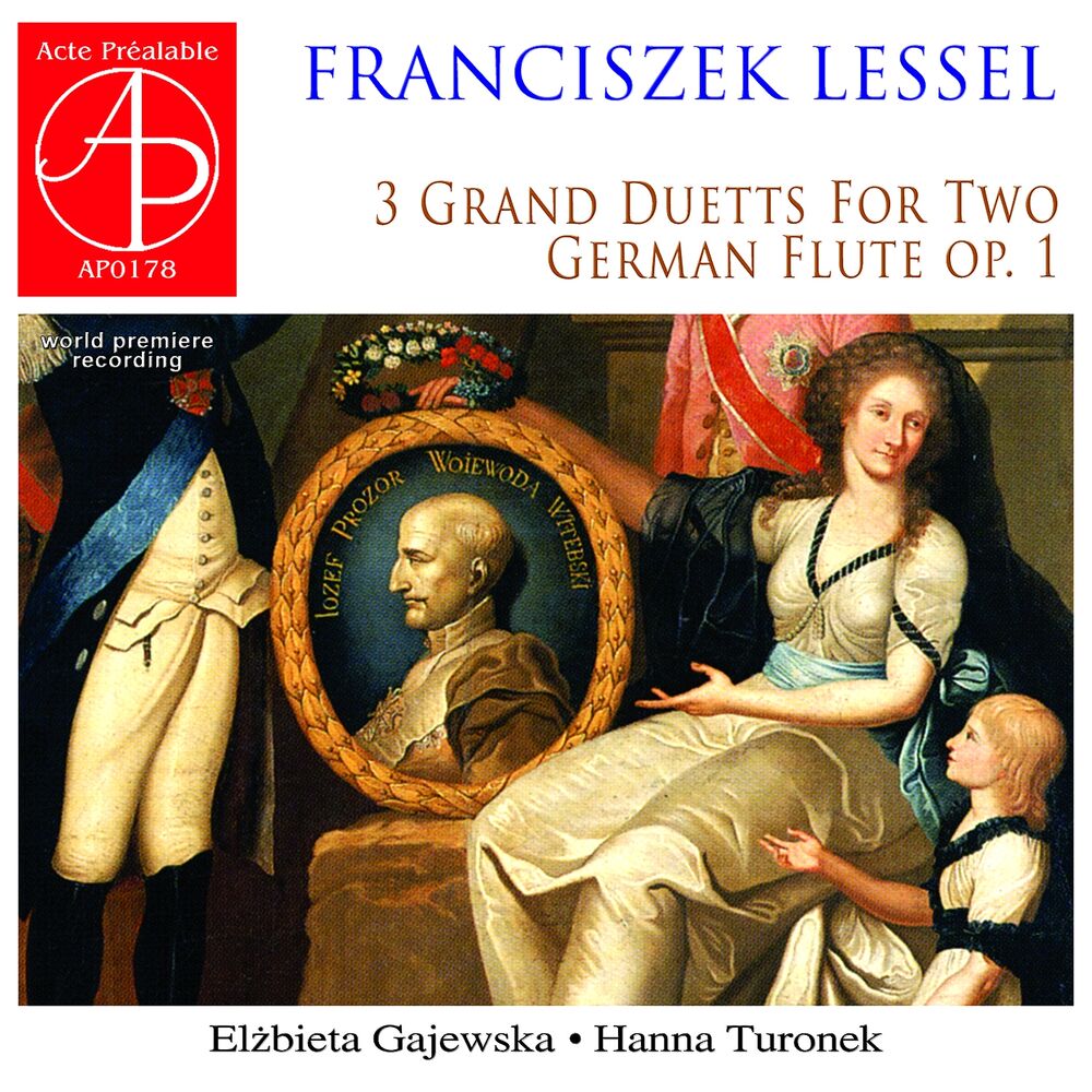 Picture of Three Grand Duetts for Two German Flutes, Op. 1 (World Premiere Recording)