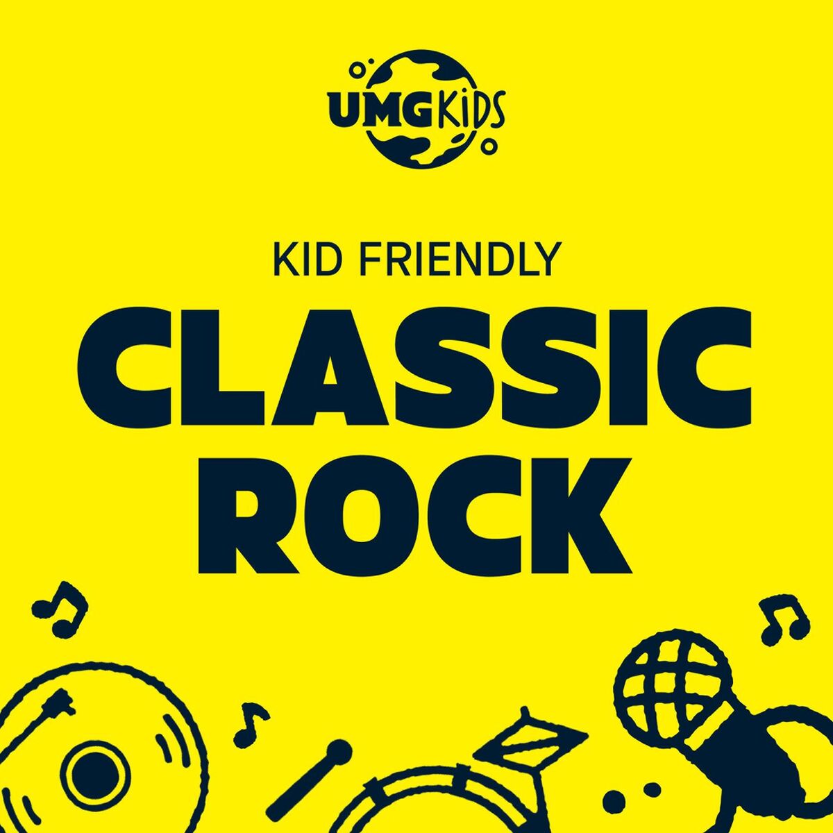 Album cover of Kid Friendly Classic Rock