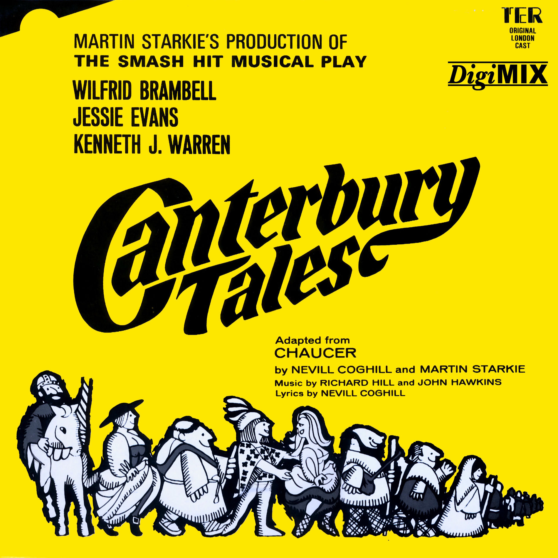 Album cover of Canterbury Tales (Original London Cast) (2023 DigiMIX Remaster)