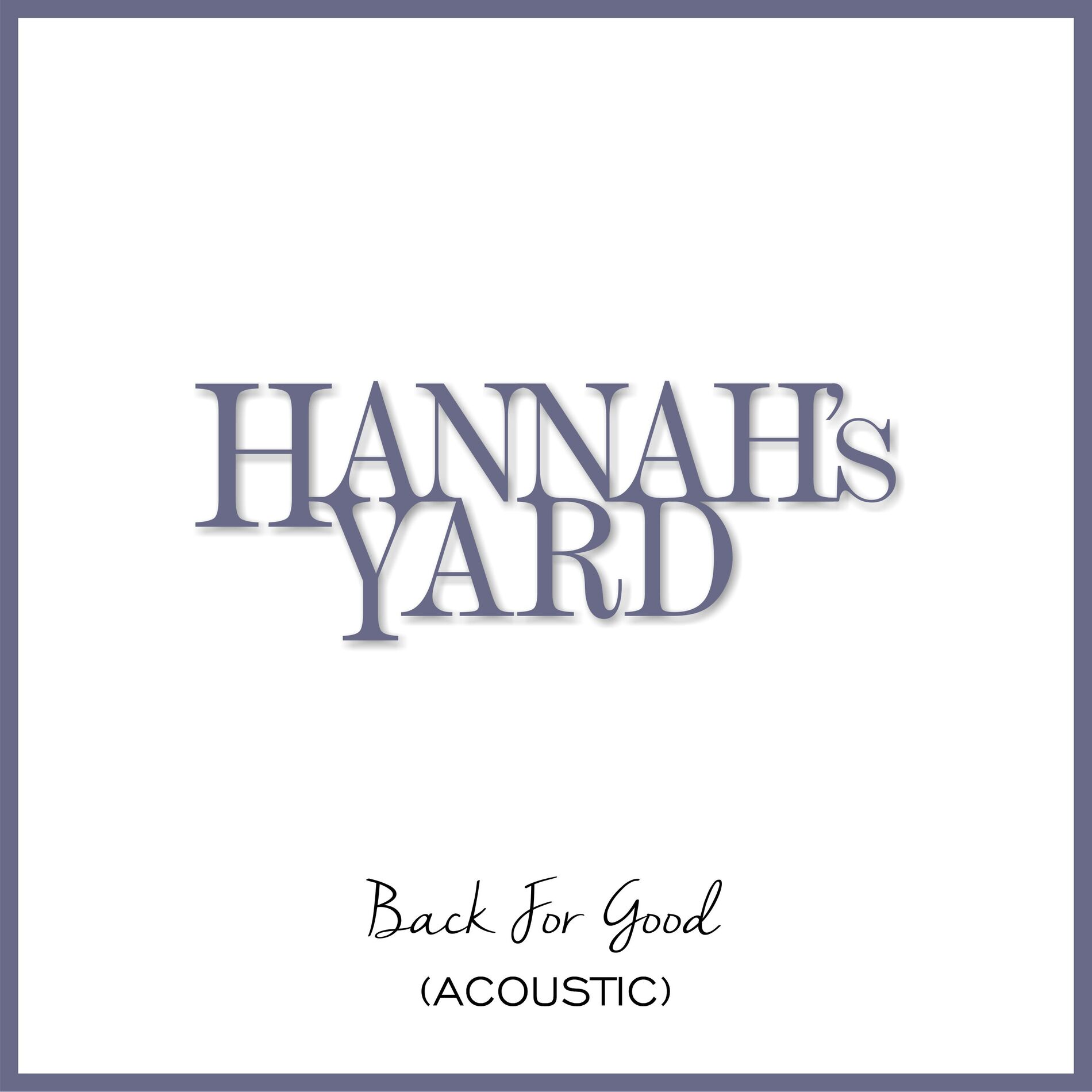 Album cover of Back for Good