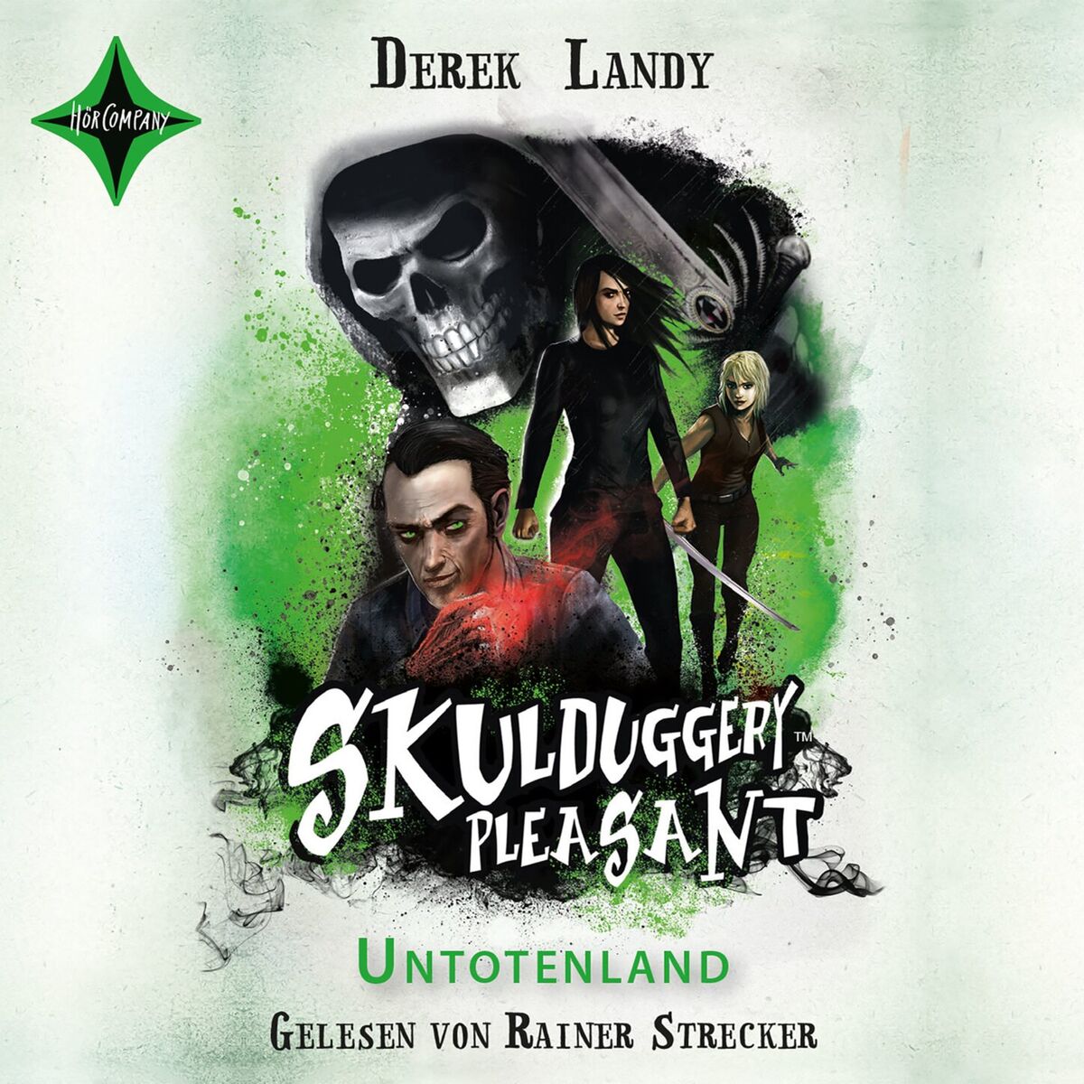 Album cover of Untotenland - Skulduggery Pleasant, Teil 13 (gekürzt)
