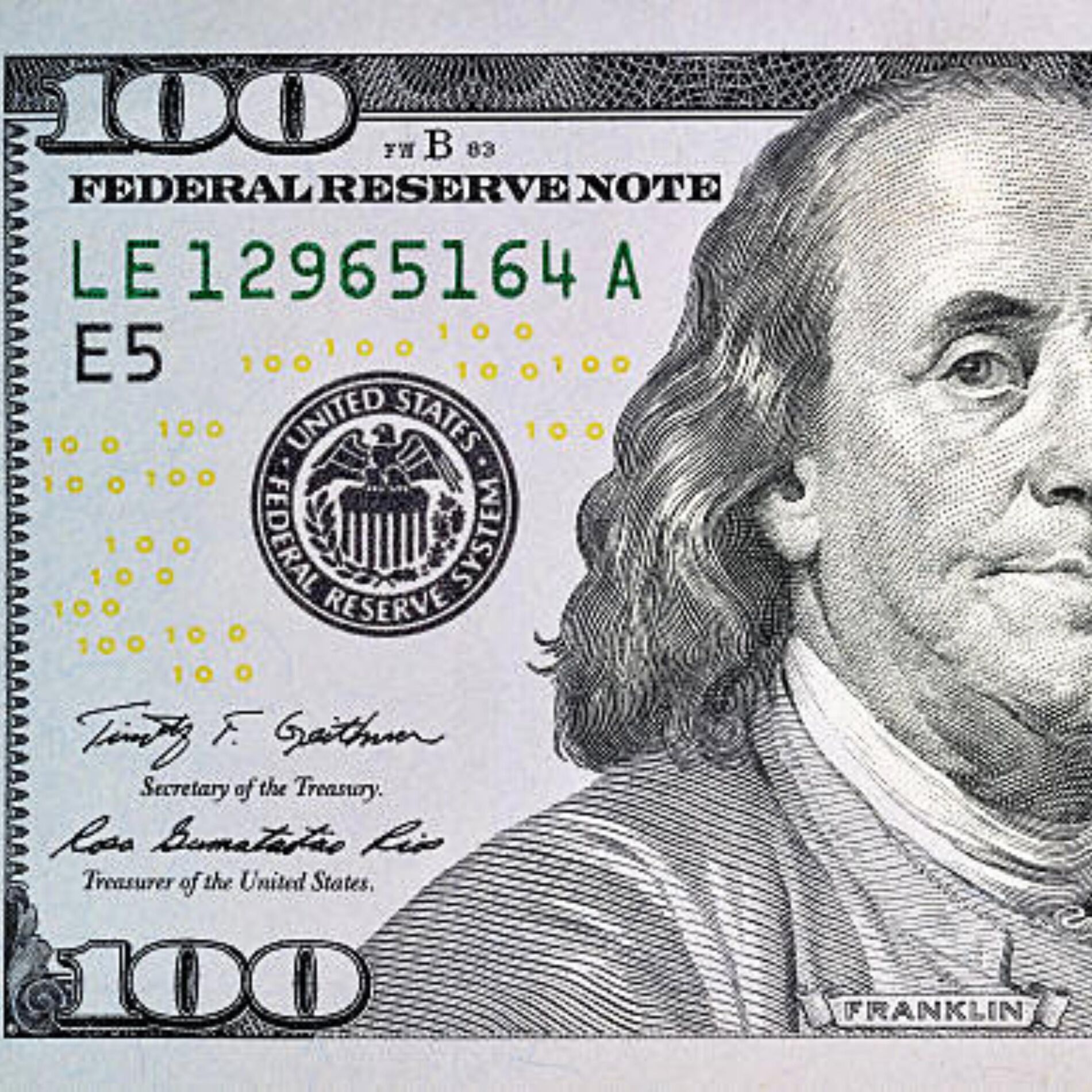 Album cover of $100