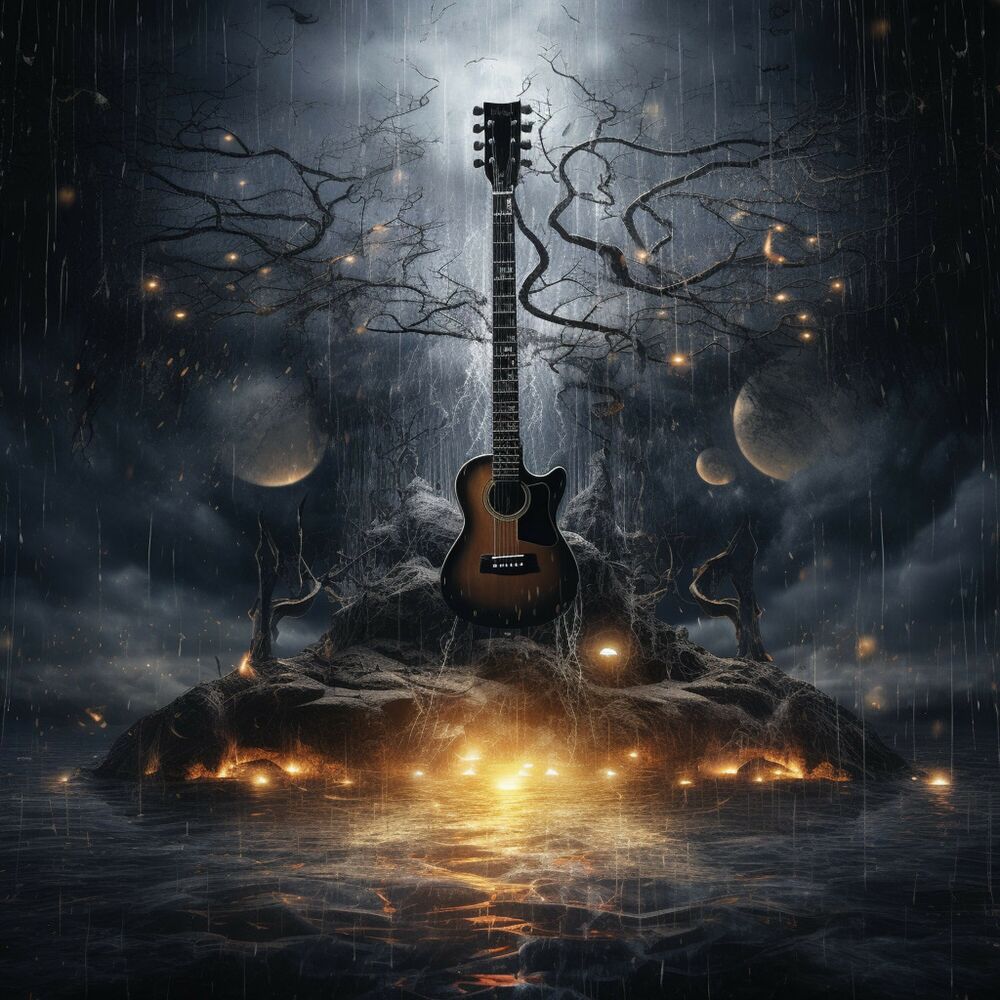 Picture of Thunder's Rhythmic Storm: Music Amid the Tempest