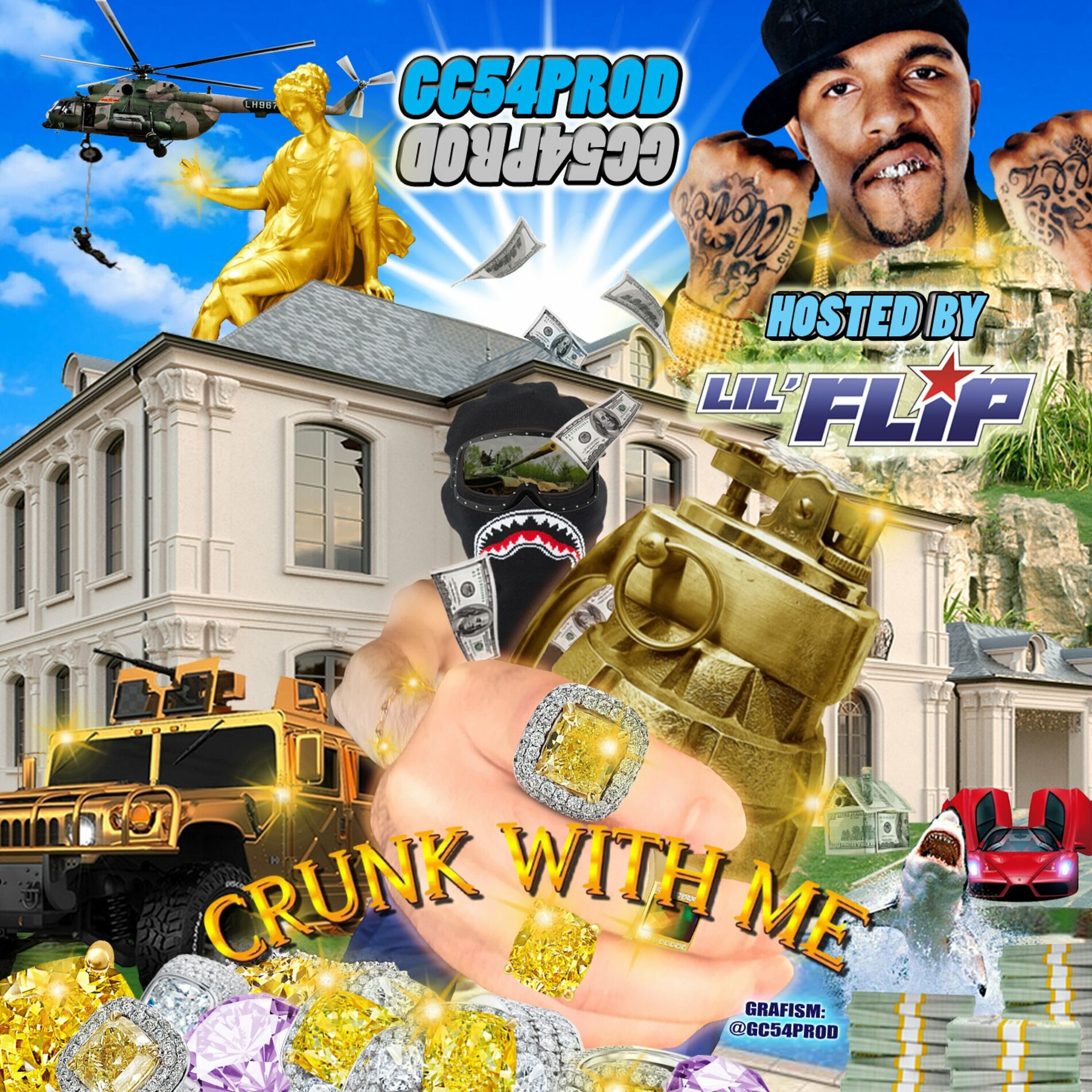 Album cover of CRUNK WITH ME (Hosted by Lil Flip)