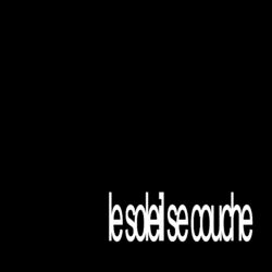 le soleil se couche