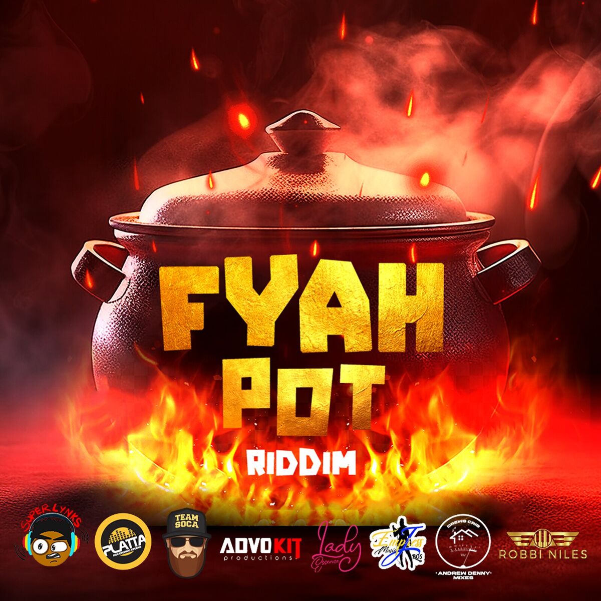 Album cover of Fyah Pot Riddim