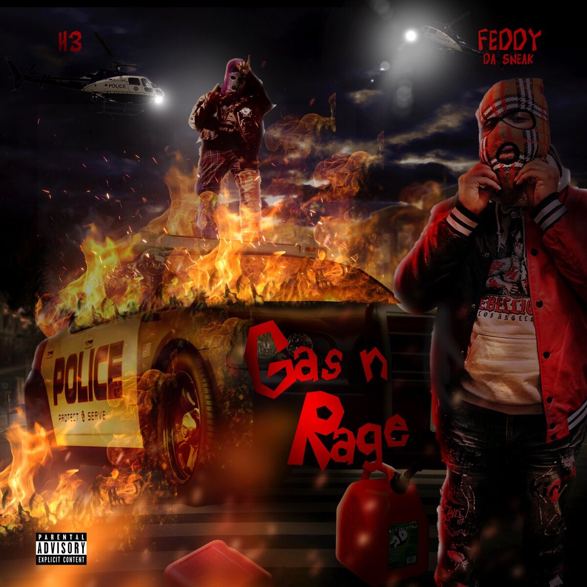 Album cover of GAS N RAGE