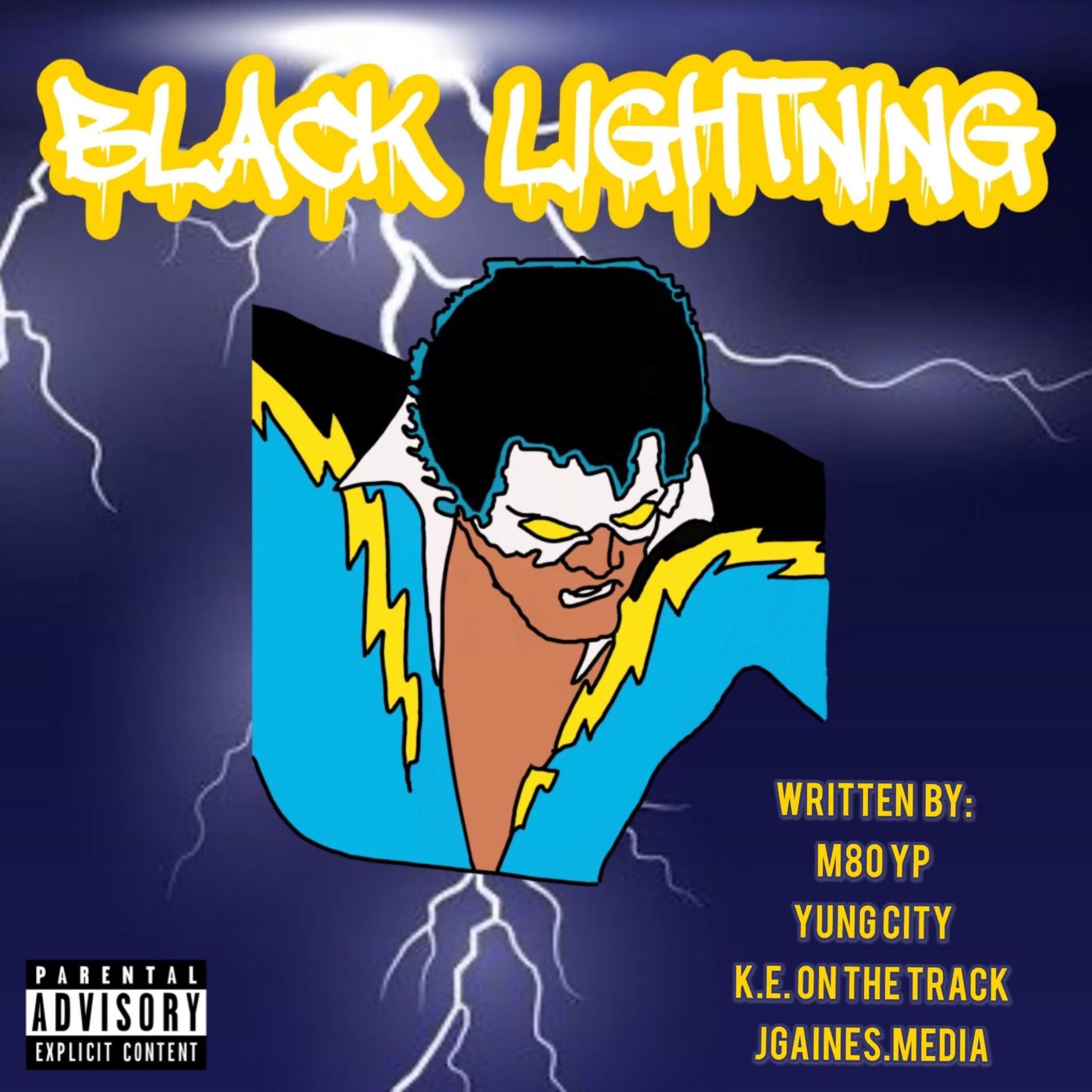 Album cover of Black Lightning (feat. Yung City)