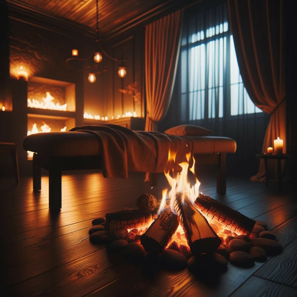 Picture of Smoldering Melodies: Fire Music for Massage