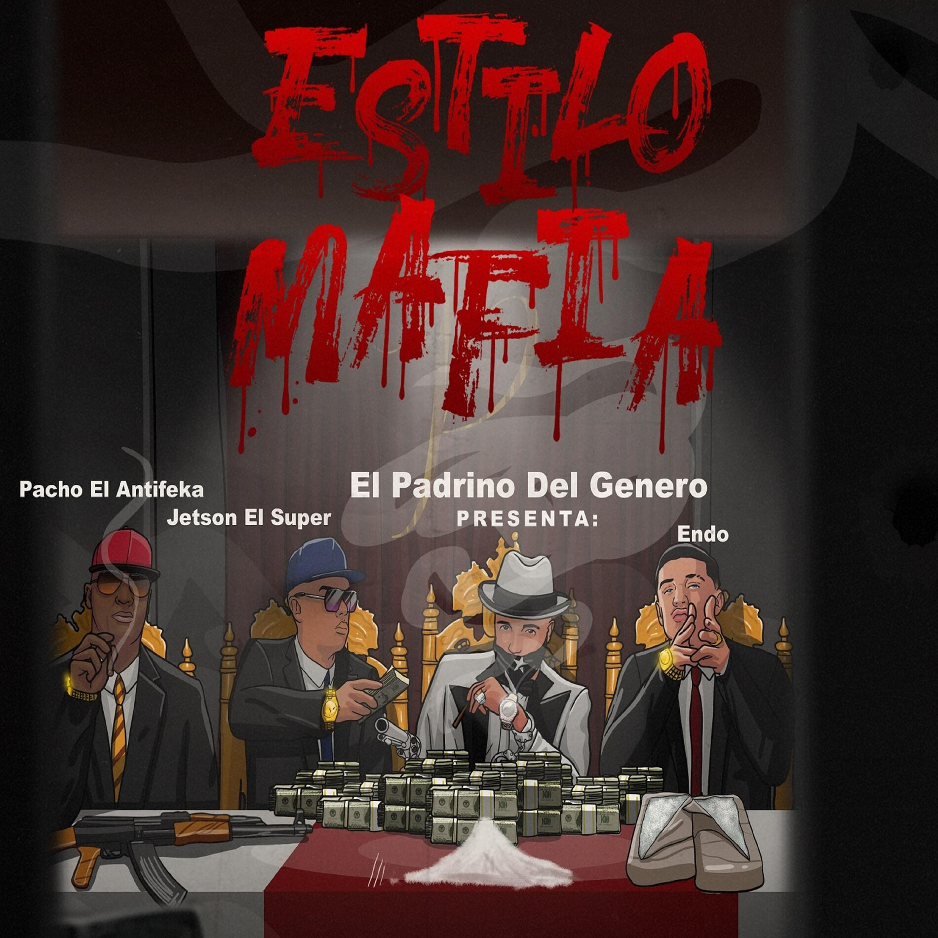 Album cover of Estilo Mafia (feat. Pacho el Antifeka, Endo & Jetson el Super)