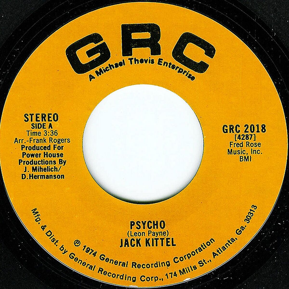Album cover of Psycho
