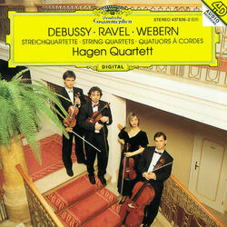 Cover of Debussy / Ravel / Webern: String Quartets