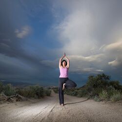 Cover of Stormy Alignment: Chill Rain Sounds for Mindful Yoga