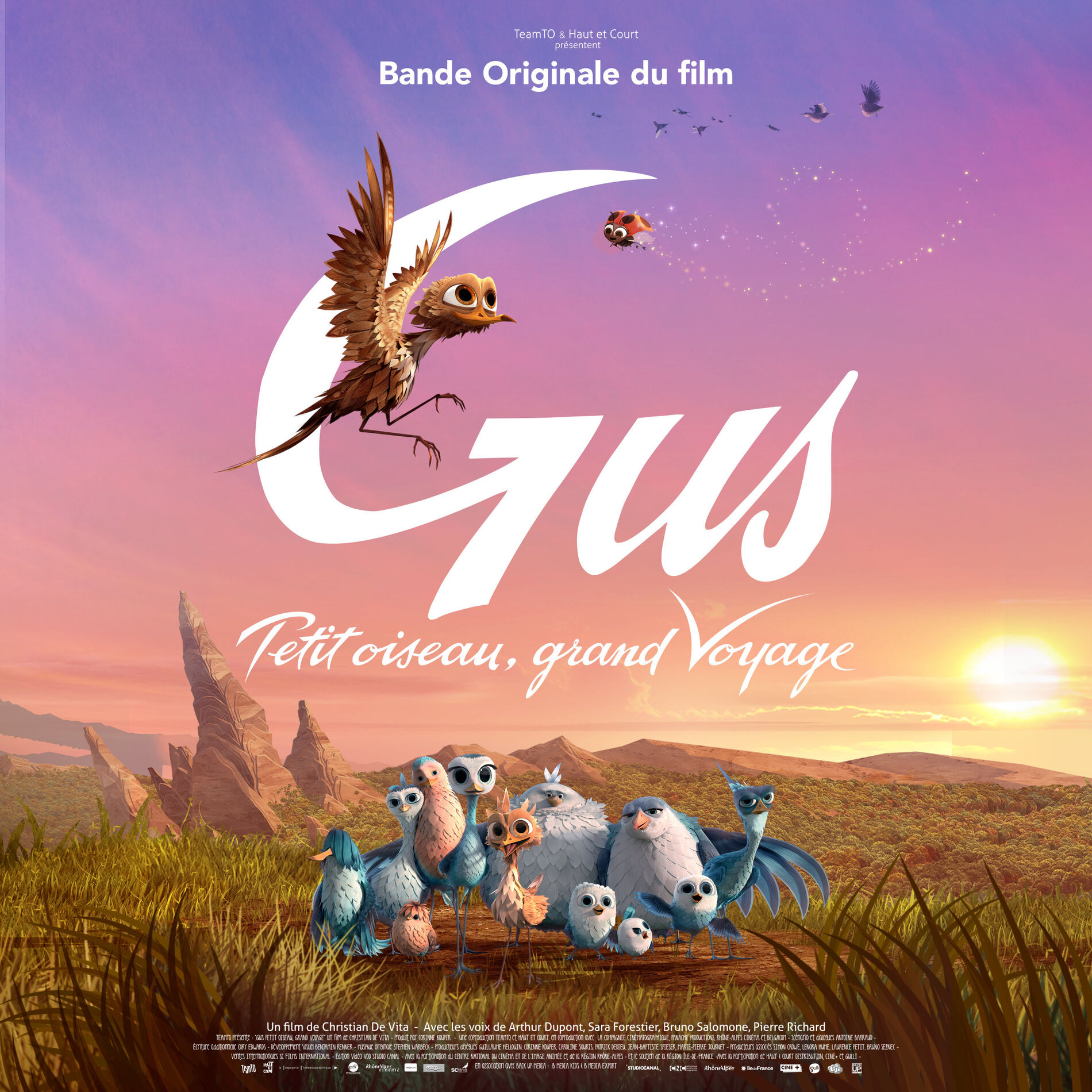 Album cover of Gus: petit oiseau, grand voyage (Bande originale du film)