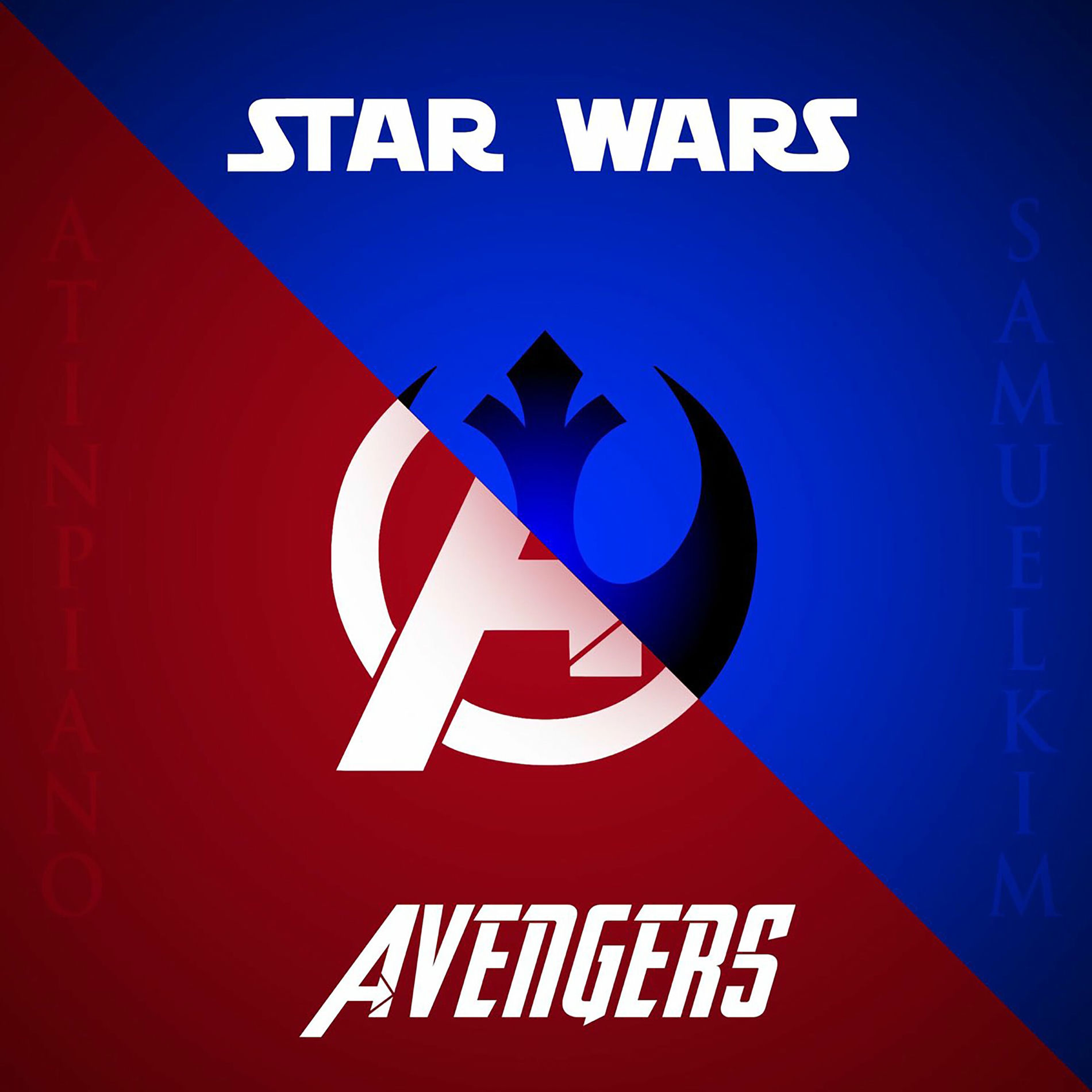 Album cover of Star Wars V Avengers