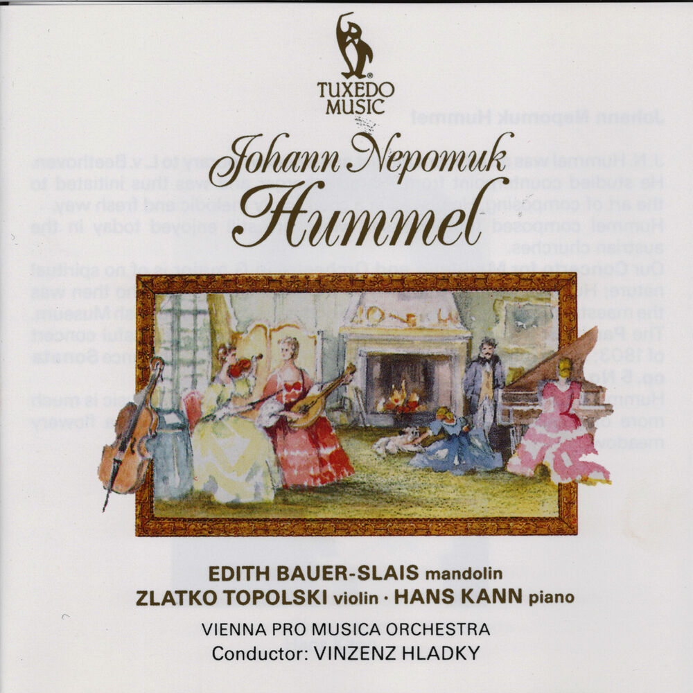 Picture of Hummel: Concerto for Mandolin and Orchestra